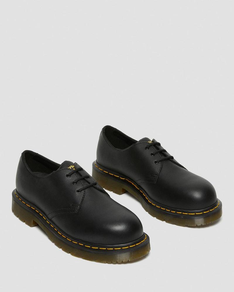 Dr Martens 1461 Slip Resistant Steel Neus Oxford Schoenen Heren Zwart | NL 213ILH